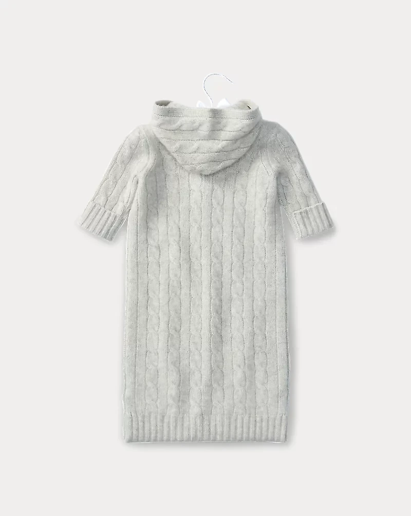 Cable-Knit Cashmere Bunting