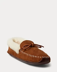 Yarmond Shearling-Lined Suede Slipper
