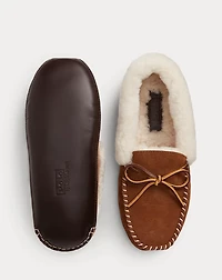 Yarmond Shearling-Lined Suede Slipper