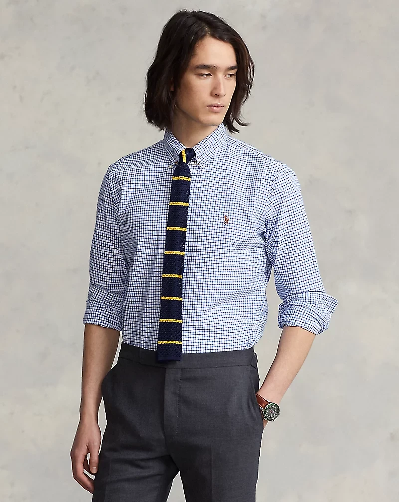 Classic Fit Tattersall Oxford Shirt