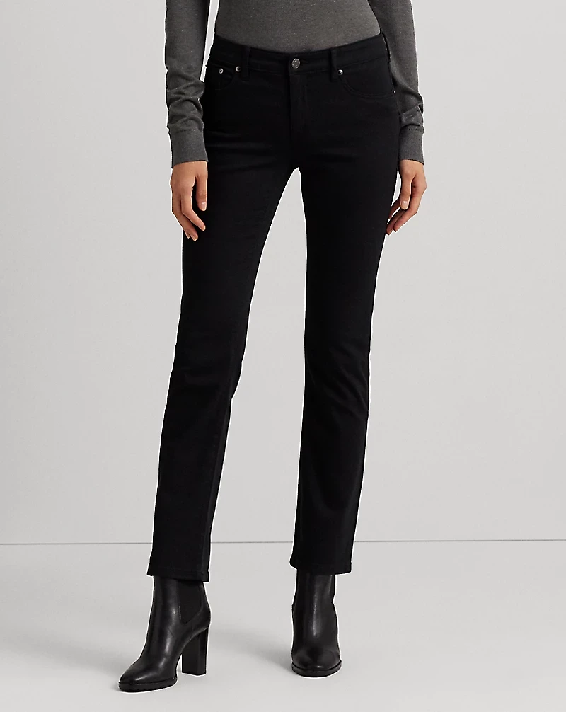 Mid-Rise Straight Jean