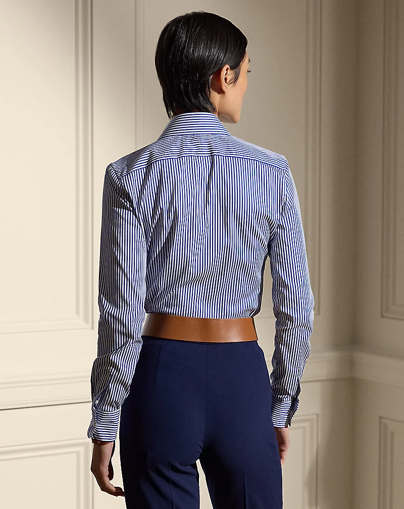Charmain Slim Fit Striped Shirt