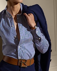 Charmain Slim Fit Striped Shirt