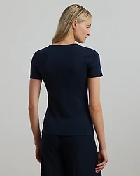 Stretch Cotton Tee