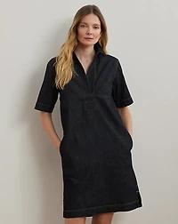 Denim Shift Dress