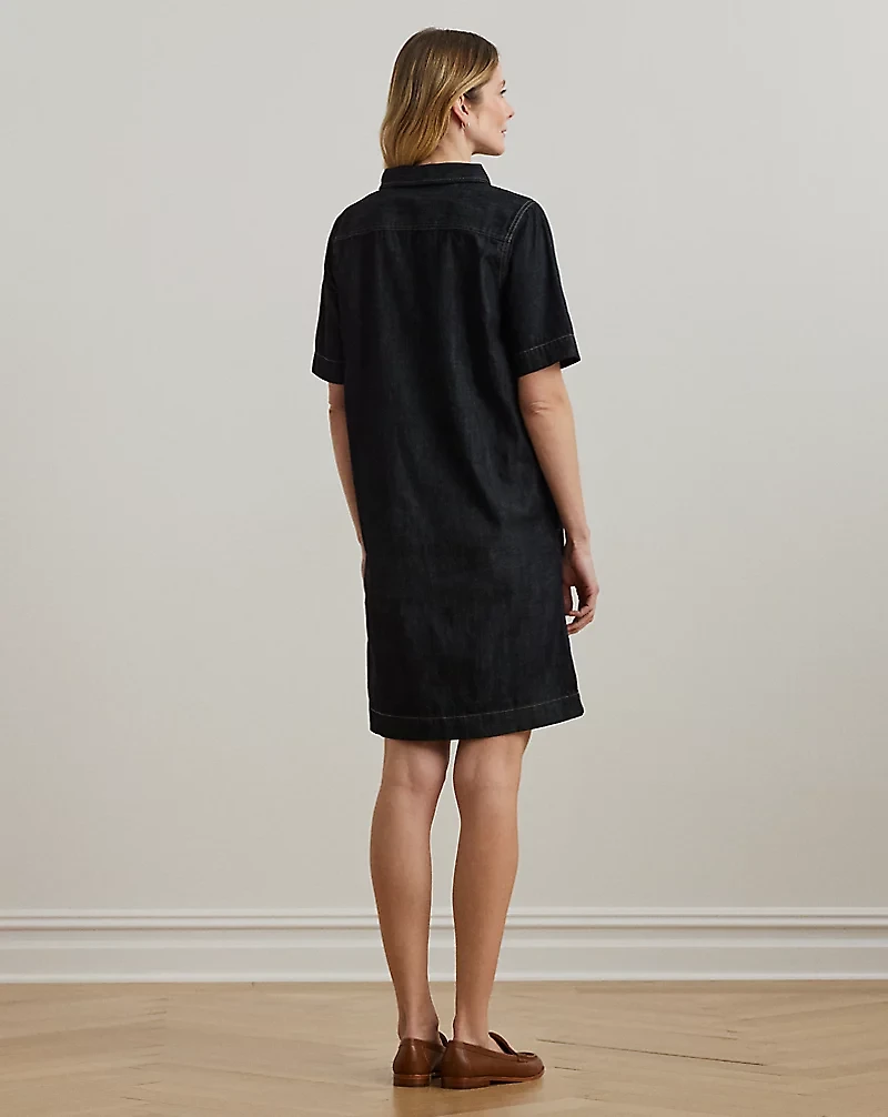 Denim Shift Dress