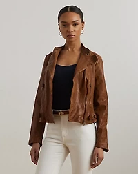 Leather Moto Jacket
