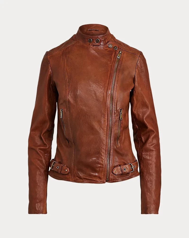 Leather Moto Jacket