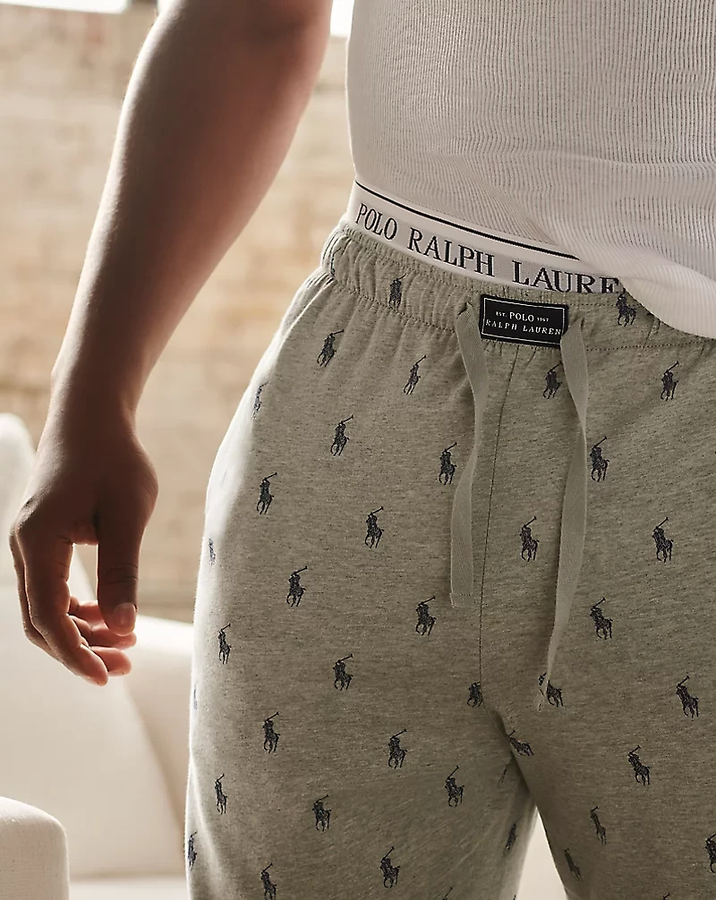 Polo Pony Cotton Sleep Jogger