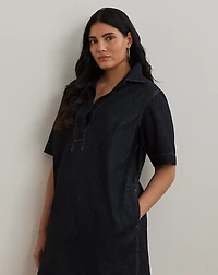 Denim Shift Dress
