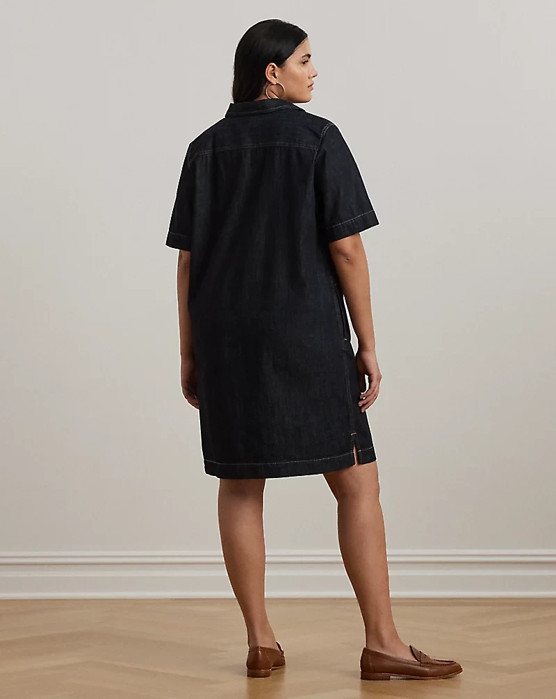 Denim Shift Dress
