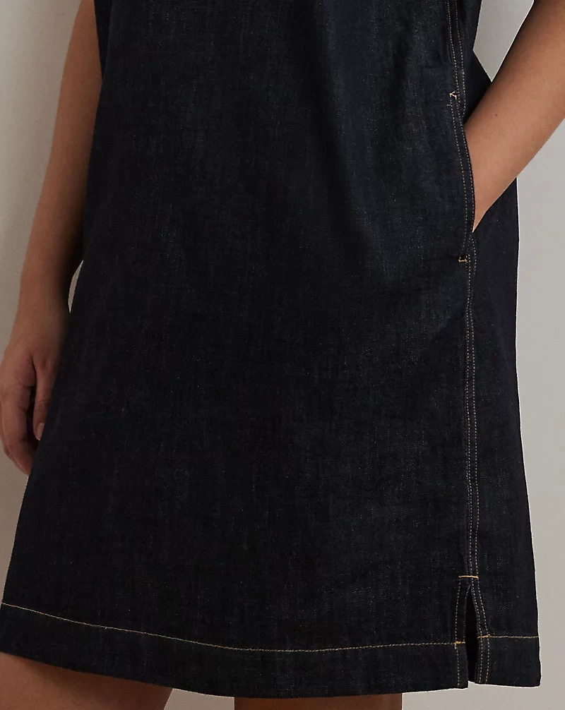 Denim Shift Dress