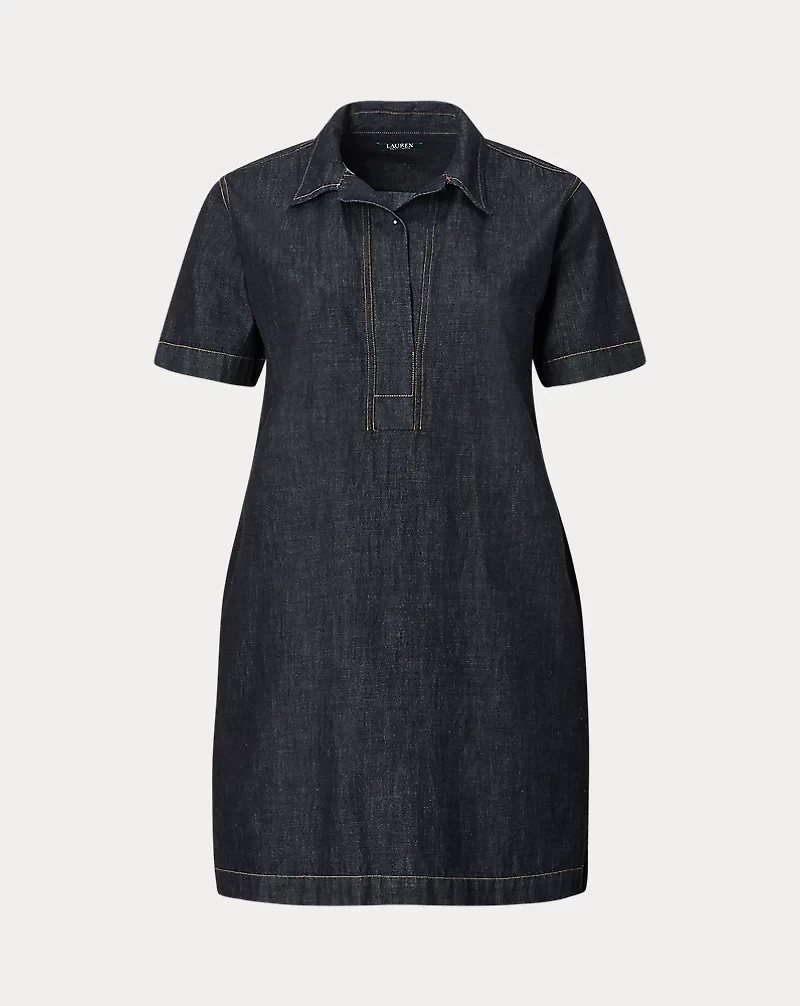 Denim Shift Dress
