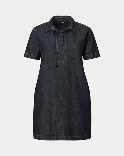 Denim Shift Dress