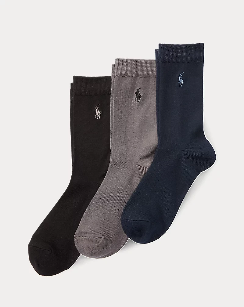Supersoft Flat Crew Sock 3-Pack