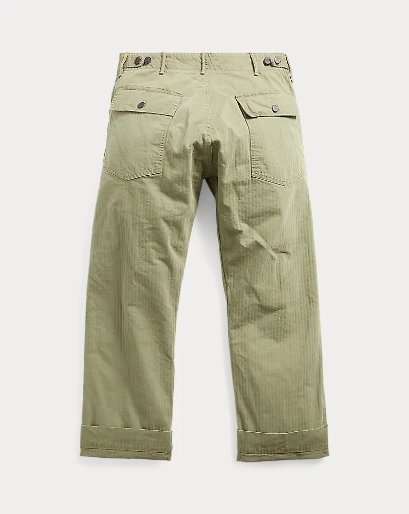 Herringbone Utility Pant