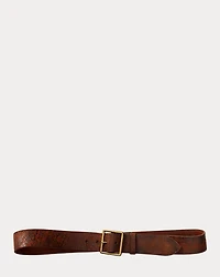 Distressed Leather Belt