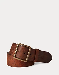 Distressed Leather Belt