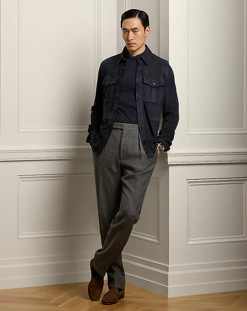 Suede Overshirt