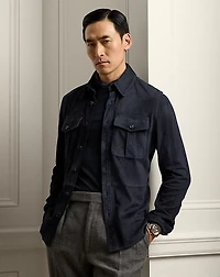 Suede Overshirt