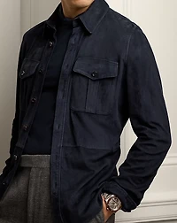 Suede Overshirt