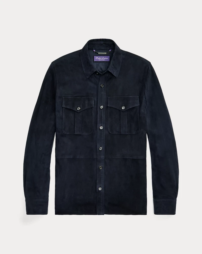 Suede Overshirt