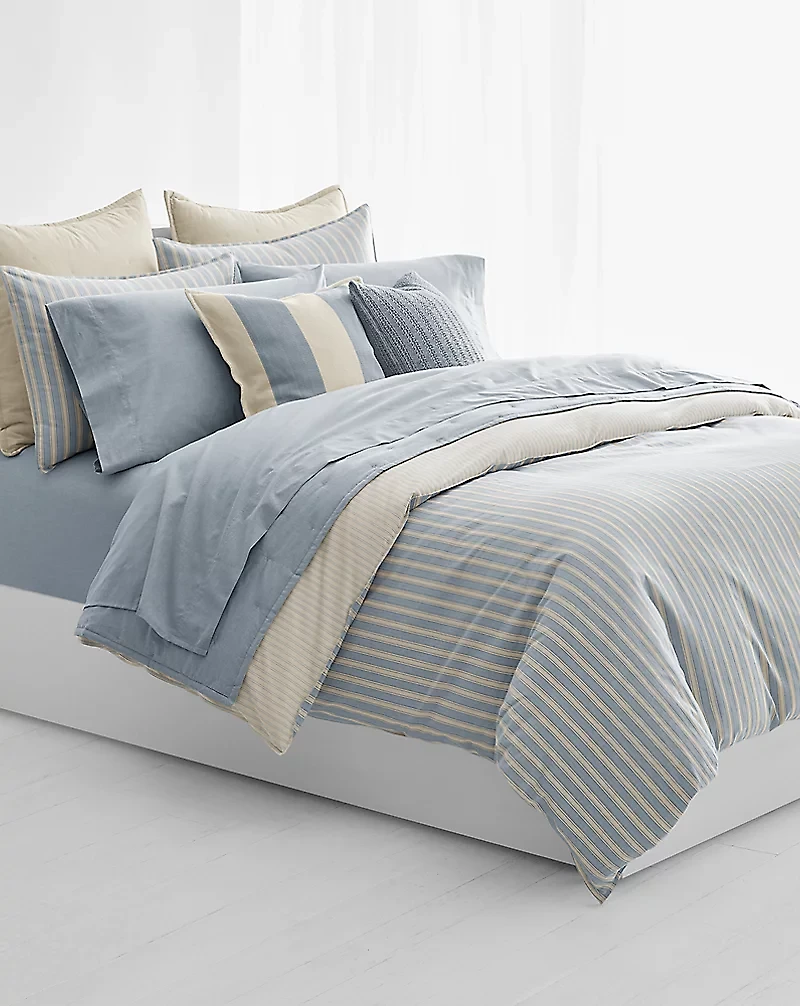 Graydon Striped Duvet Cover