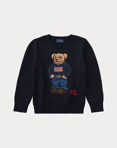 Polo Bear Cotton Sweater