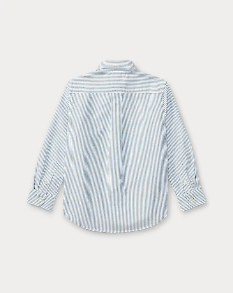 Striped Cotton Oxford Shirt