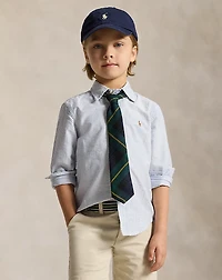 Striped Cotton Oxford Shirt