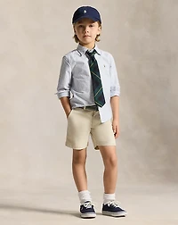 Striped Cotton Oxford Shirt