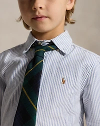 Striped Cotton Oxford Shirt