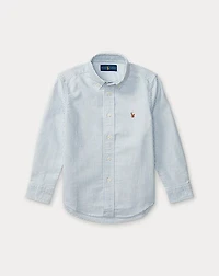 Striped Cotton Oxford Shirt