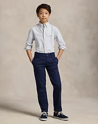 Striped Cotton Oxford Shirt
