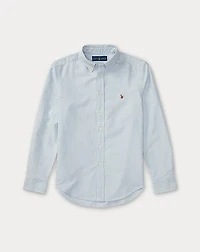 Striped Cotton Oxford Shirt