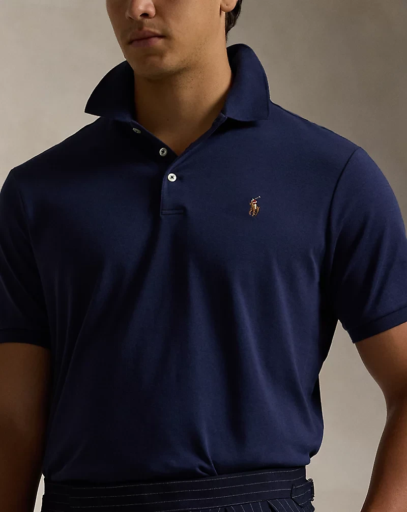 Classic Fit Soft Cotton Polo Shirt