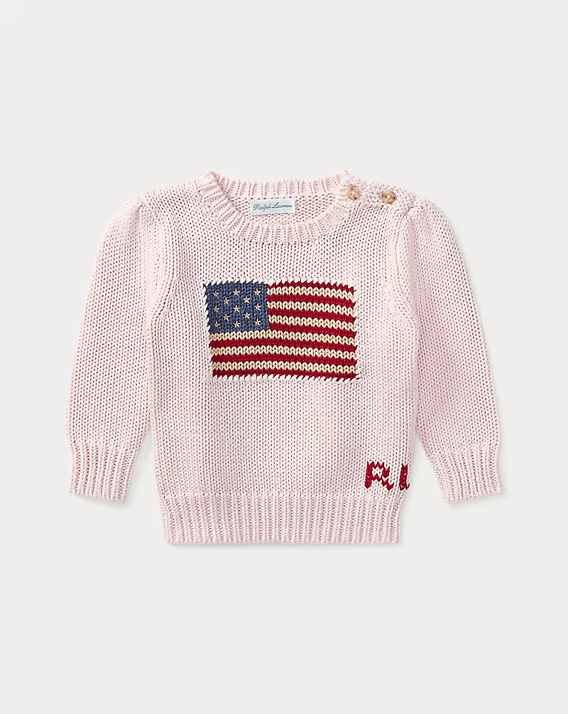 Flag Cotton Sweater