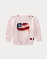 Flag Cotton Sweater