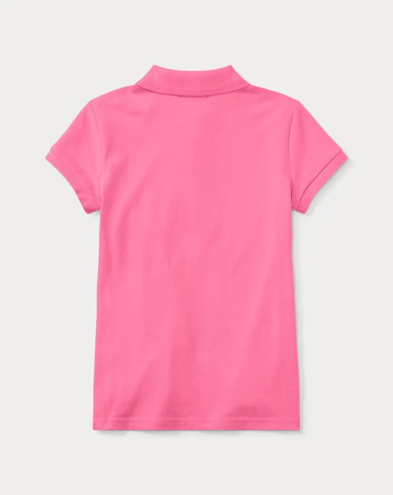 Stretch Mesh Polo Shirt