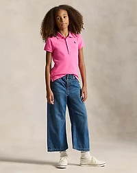 Stretch Mesh Polo Shirt