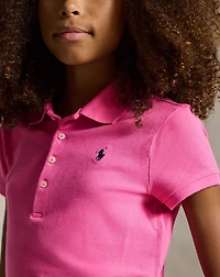 Stretch Mesh Polo Shirt