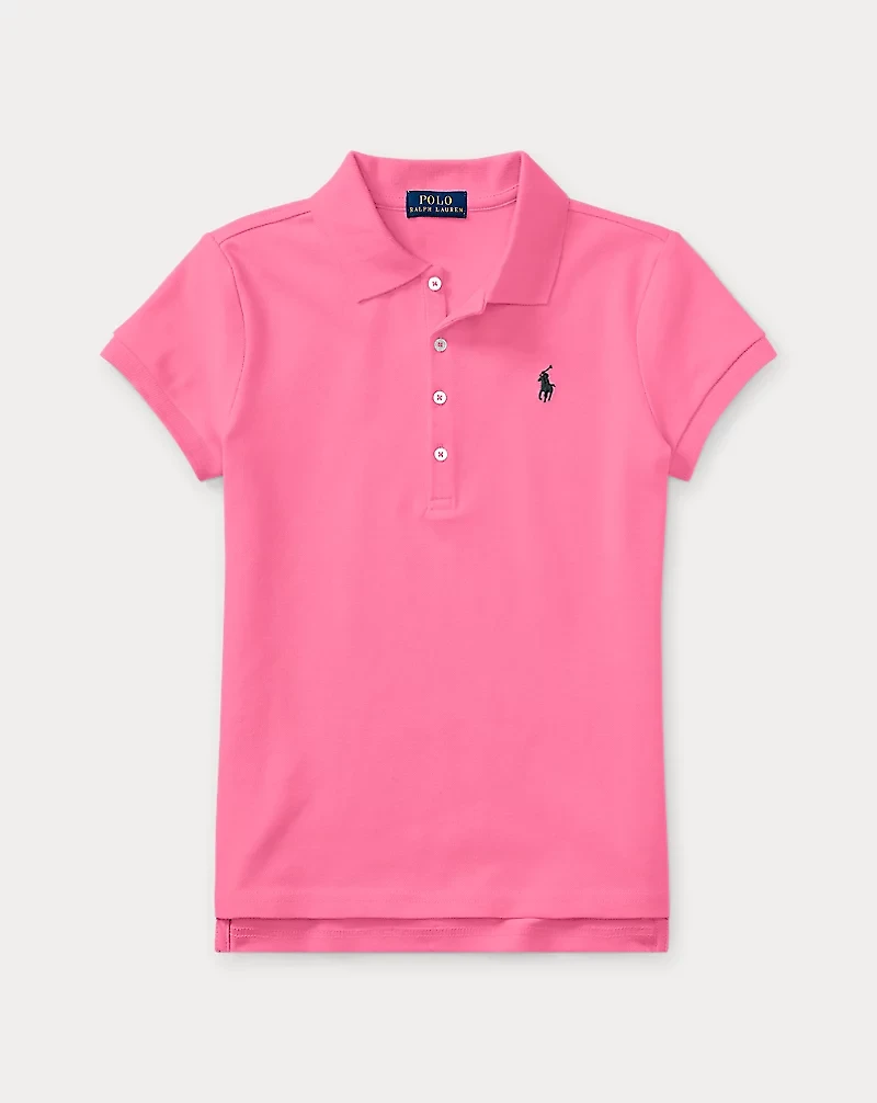 Stretch Mesh Polo Shirt