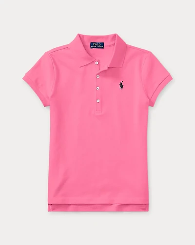 Stretch Mesh Polo Shirt