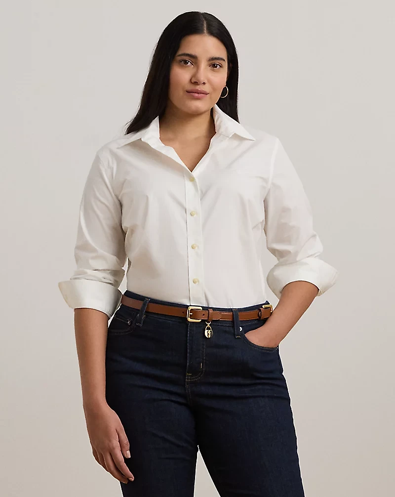 Easy Care Stretch Cotton Shirt