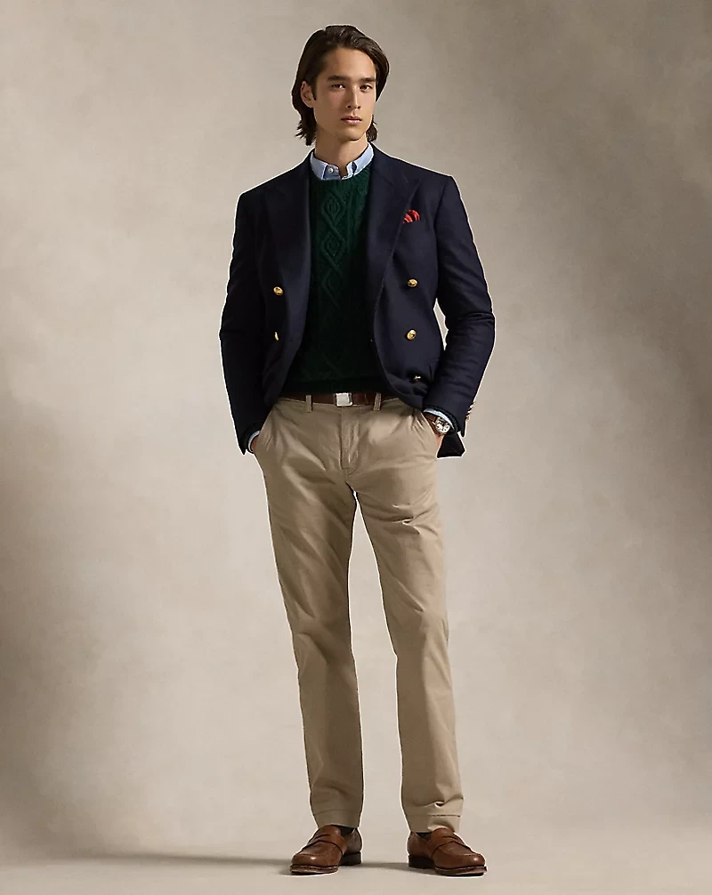 Bedford Stretch Straight Fit Chino Pant
