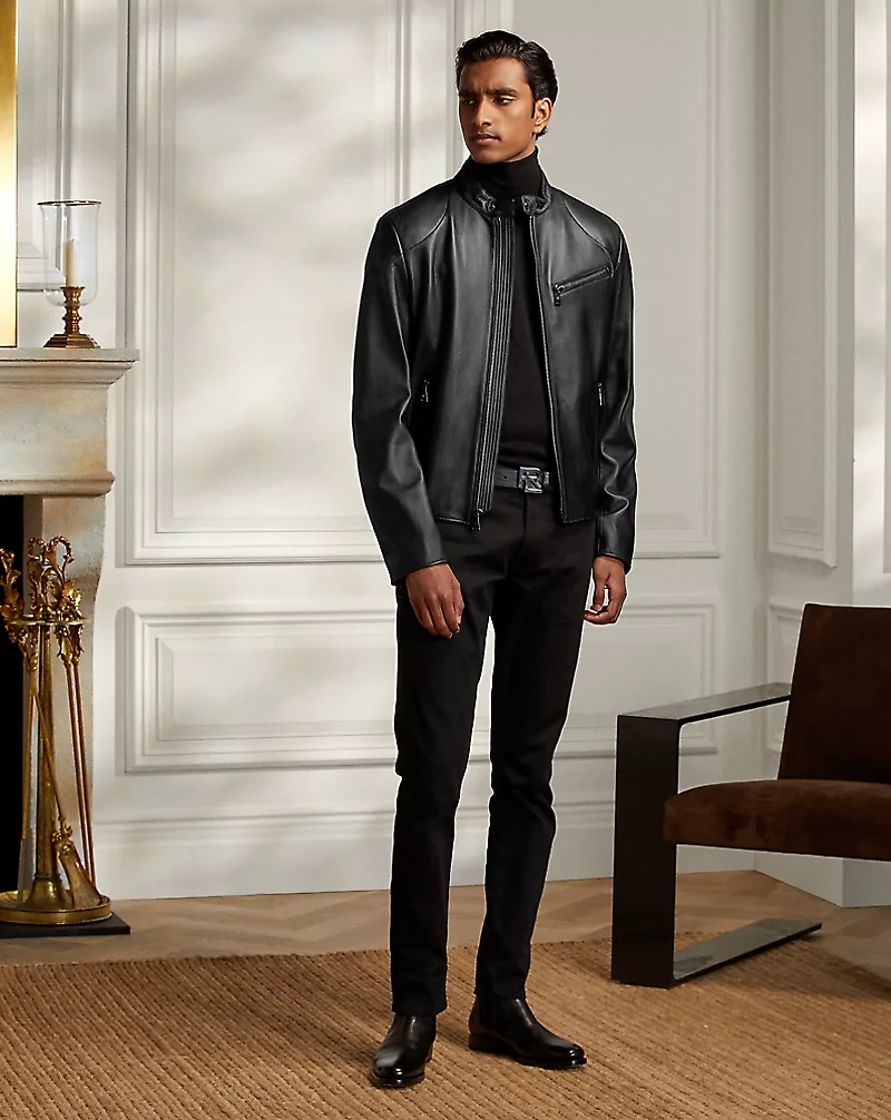 Leather Biker Jacket
