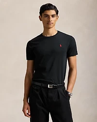 Custom Slim Fit Jersey Crewneck T-Shirt