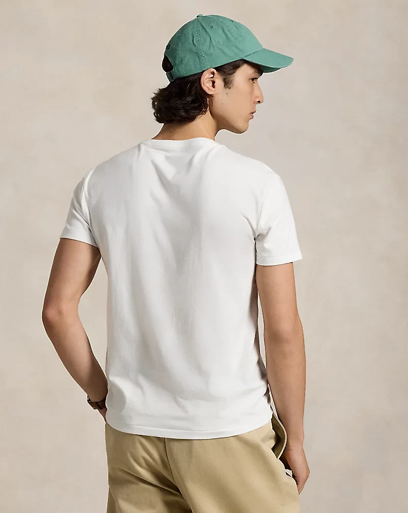 Custom Slim Fit Jersey Crewneck T-Shirt