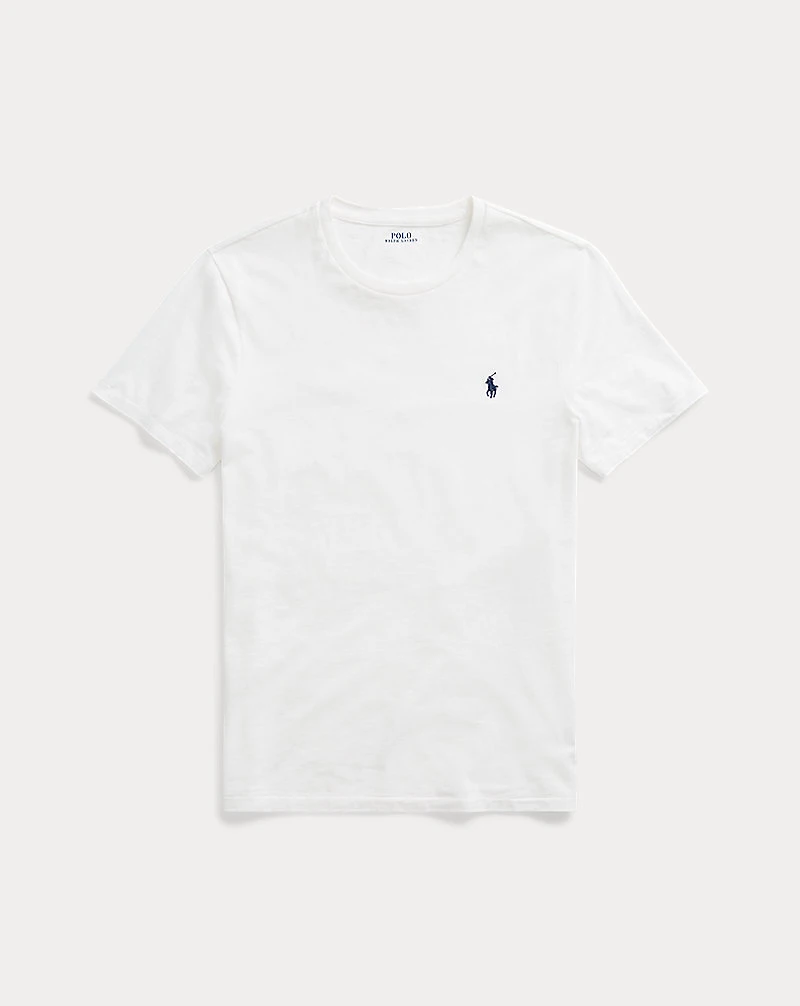 Custom Slim Fit Jersey Crewneck T-Shirt