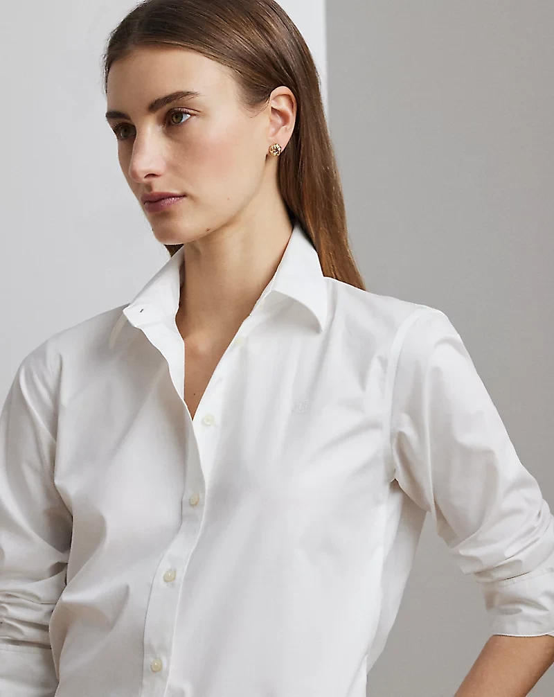 Easy Care Stretch Cotton Shirt